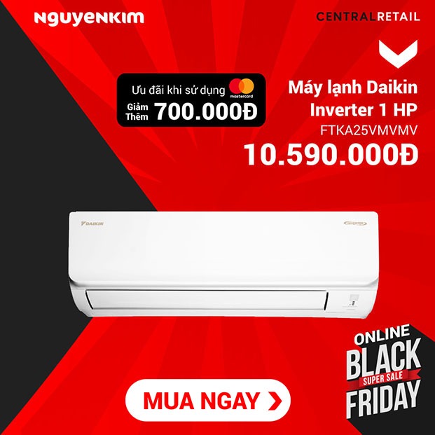 Máy lạnh Daikin Nguyễn Kim sale