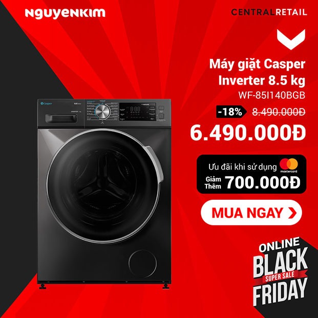 Máy giặt Casper Nguyễn Kim sale