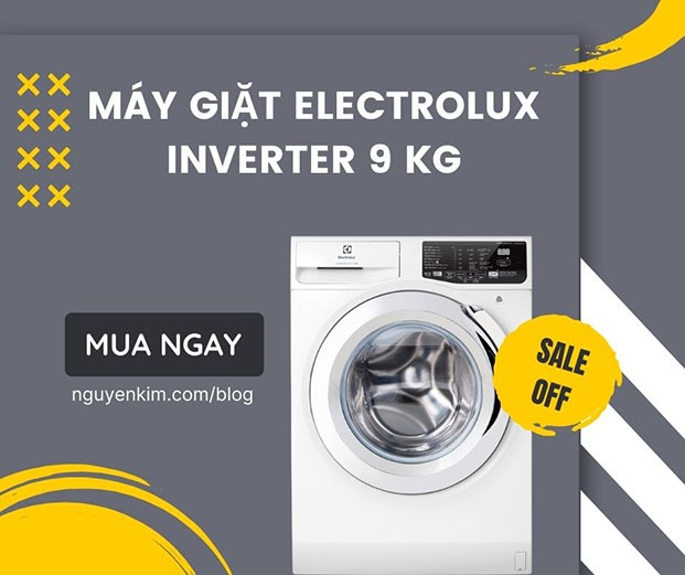 Máy giặt Nguyễn Kim Electrolux