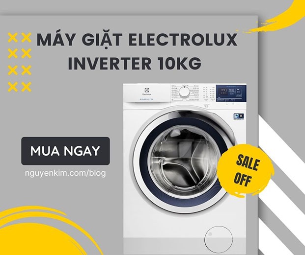 Máy giặt Nguyễn Kim Electrplux 10kg