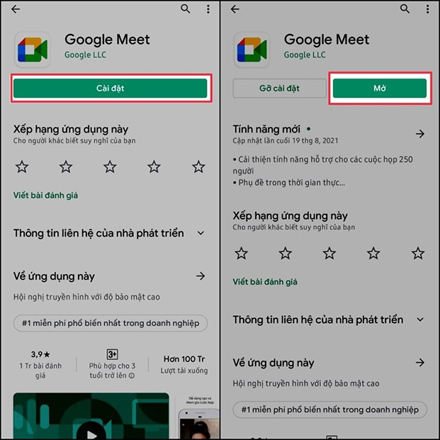 Cách tải Google Meet App cho điện thoại đơn giản nhất chỉ với 2 bước