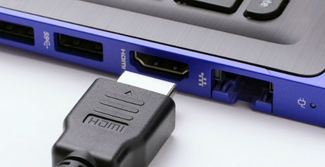 Dây cáp HDMI không có khóa cắm một thời gian sử dụng dễ bị lỏng
