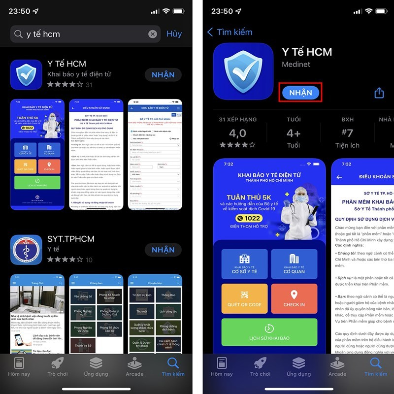 Cách tra cứu kết quả xét nghiệm Covid-19 trên điện thoại