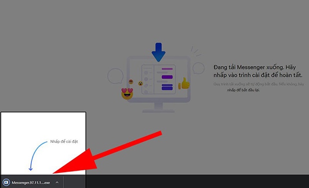 Cách tải Messenger bằng file .exe trên máy tính
