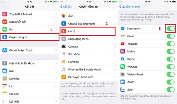 Cách khắc phục Messenger bị lỗi mic