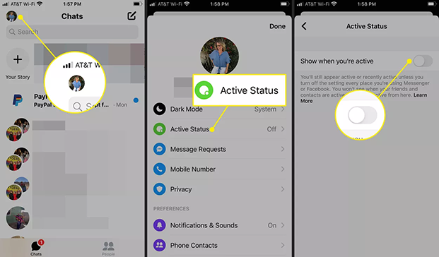 Hướng dẫn cách tắt trò chuyện Messenger trên điện thoại iPhone và Android