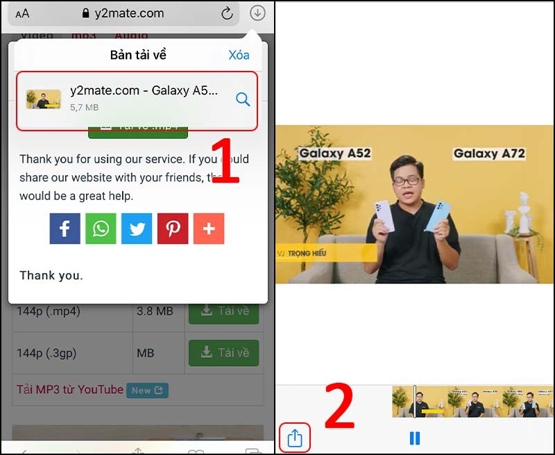 Cách lấy video Youtube về iPhone đơn giản, dễ dàng | Nguyễn Kim