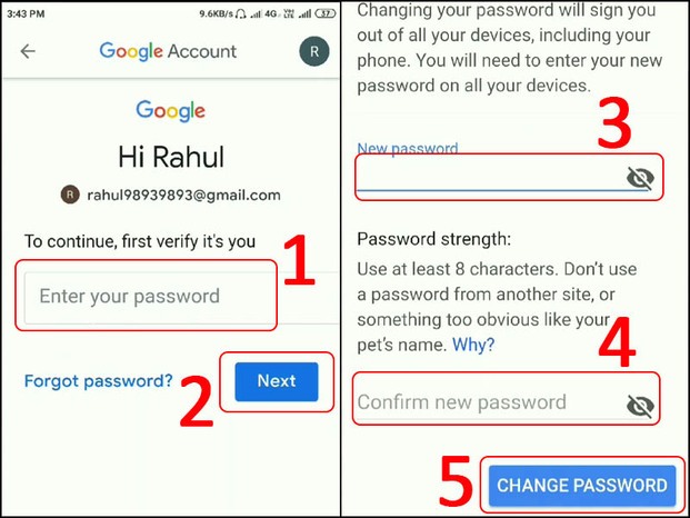 Hướng dẫn cách đổi mật khẩu gmail nhanh chóng