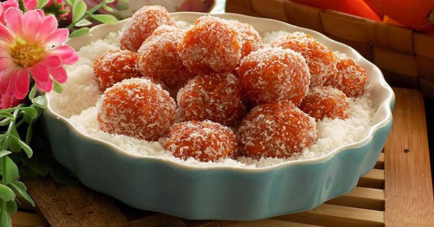 Mứt gừng lăn dừa (Nguồn: Internet)