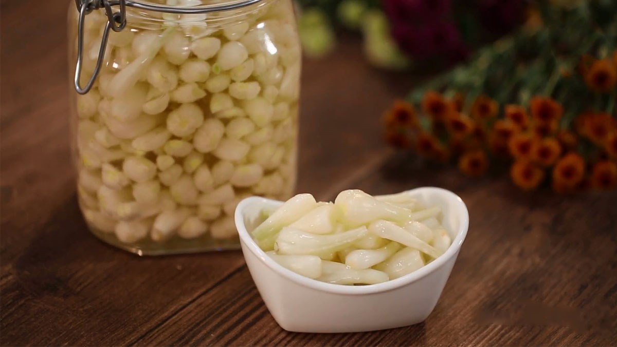 Bí quyết làm củ kiệu ngon, giòn