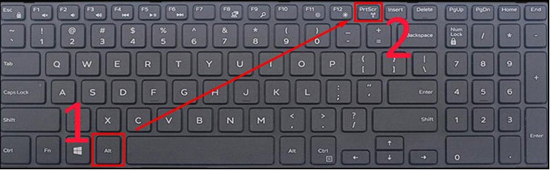 Cách chụp màn hình máy tính Dell bằng phím Print Screen