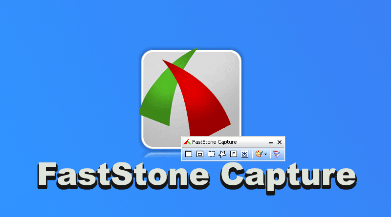 Phần mềm chụp màn hình laptop FastStone Capture (Có phí)