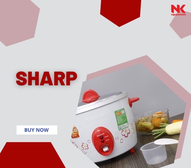 Nồi cơm điện mini Sharp 0.6 lít