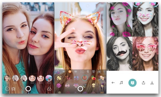 Chụp ảnh selfie tuyệt đẹp với B612