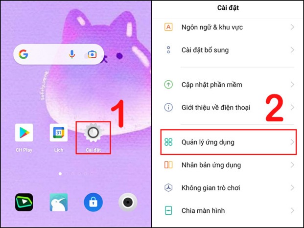 Chọn Messenger để thực hiện bước tiếp theo