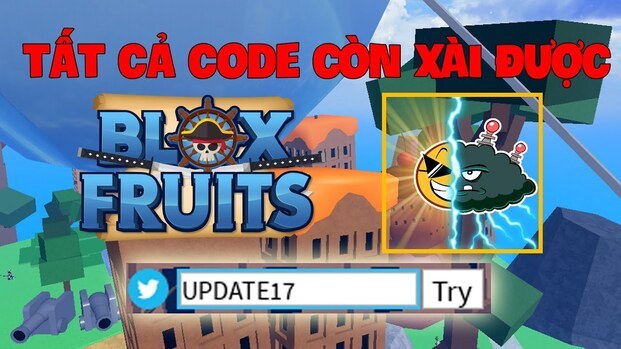 Code Blox Fruit Update 12/2023 Mới Nhất x2 EXP Reset Stats