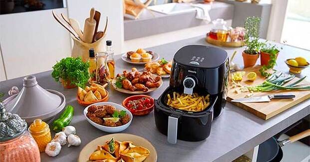 Nồi chiên không dầu có thể nấu được rất nhiều món ăn (Nguồn: Internet)