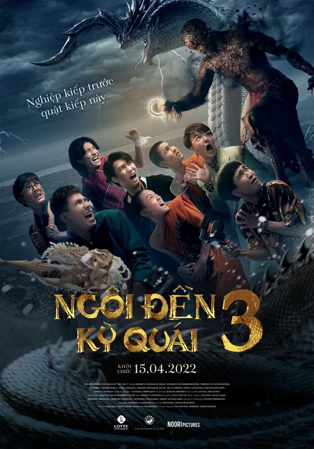 Ngôi Đền Kỳ Quái 3 nằm trong series phim ma Thái Lan hài hước (Nguồn: Internet)