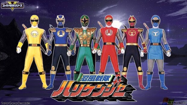 Bộ phim Siêu Nhân Cuồng Phong - Ninpuu Sentai Hurricanger (Nguồn: Internet)