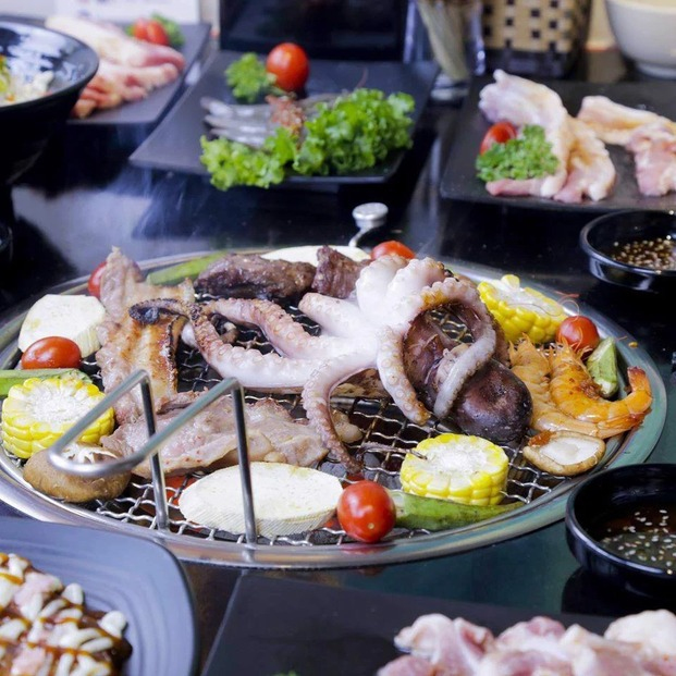 Không gian Panda BBQ vô cùng ấm cúng