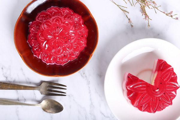 Cách làm bánh Trung thu rau câu nhân phô mai tại nhà