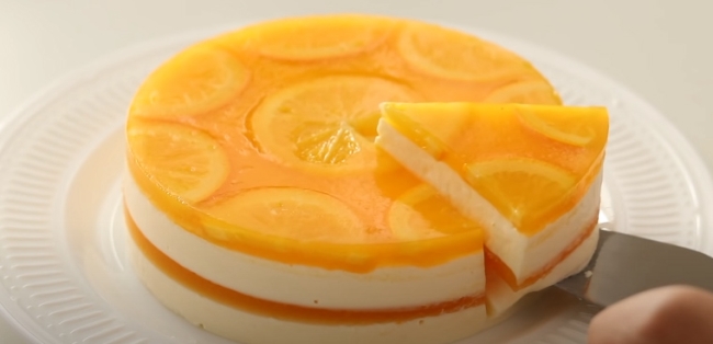 làm bánh cheesecake cam đơn giản tại nhà