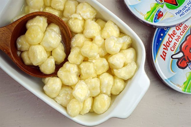 viên phô mai cách làm trân châu phô mai