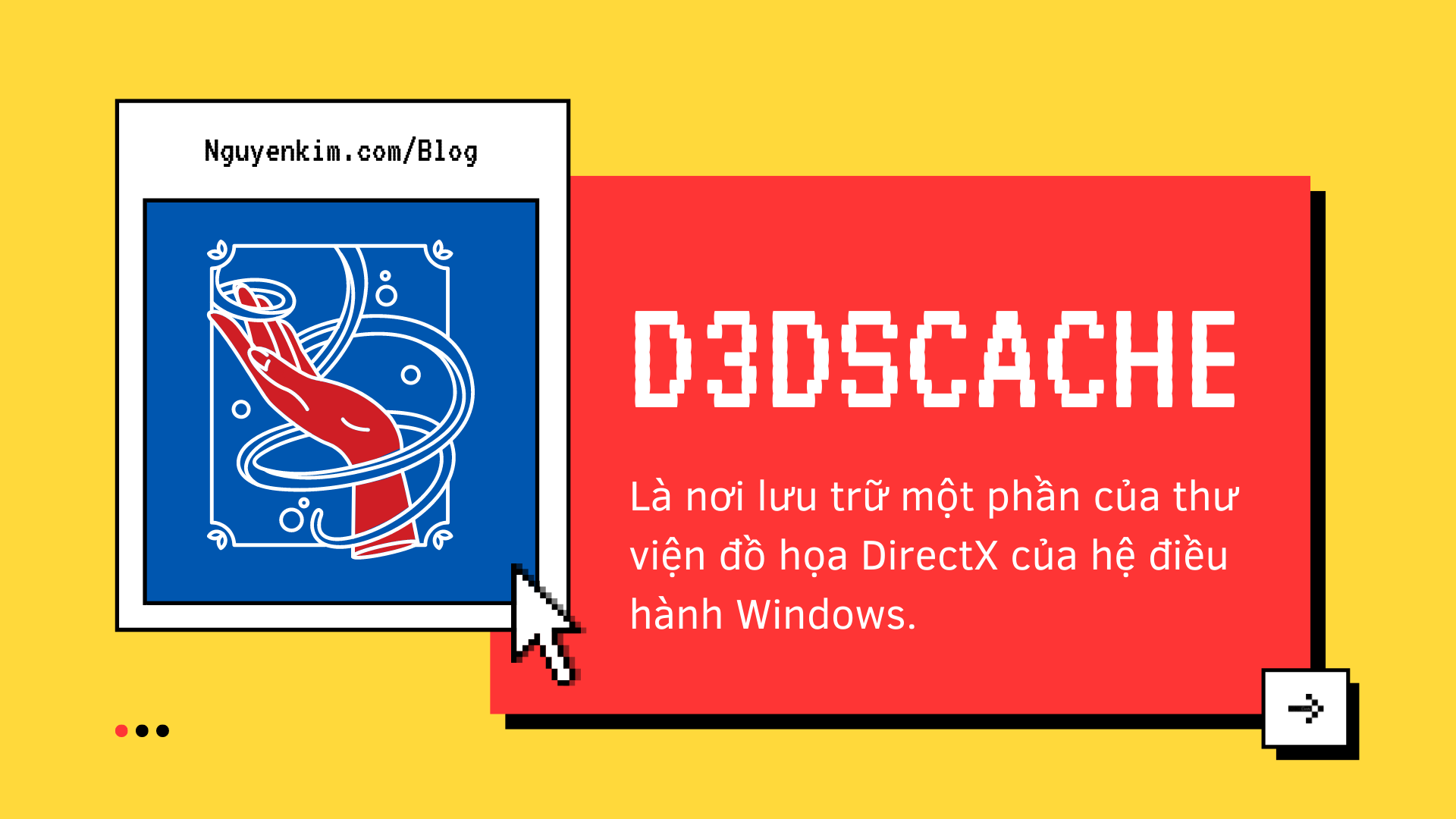 Không nên mở D3DSCache trên hệ điều hành Windows