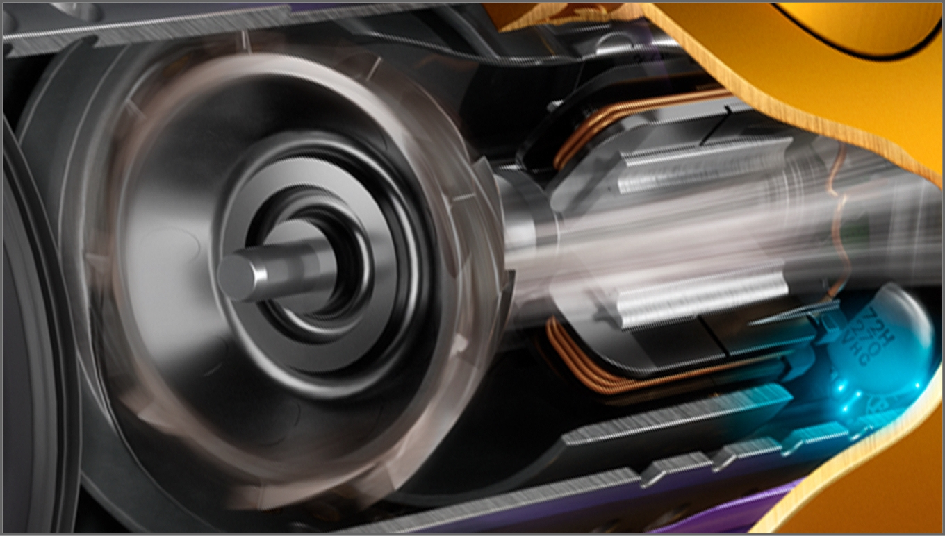 Động cơ Dyson Hyperdynium trên máy hút bụi Dyson