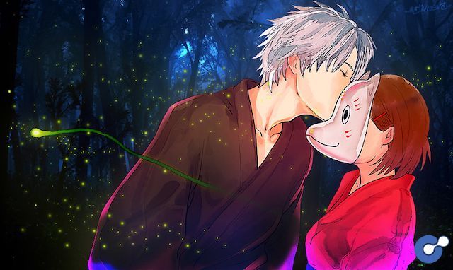 Lạc vào khu rừng đom đóm – Hotarubi no mori e phim anime buồn về tình yêu