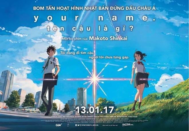 Your Name - Tên cậu là gì? phim hoạt hình chiếu rạp