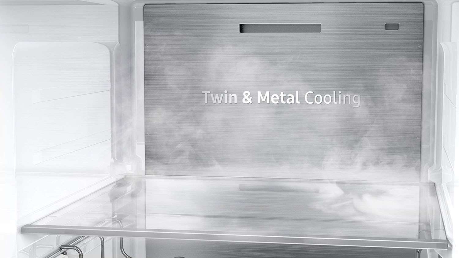 Ngoài Mono Cooling, tủ lạnh Samsung còn có Metal Cooling