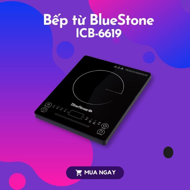 Bếp từ đơn Bluestone ICB-6619 cao cấp