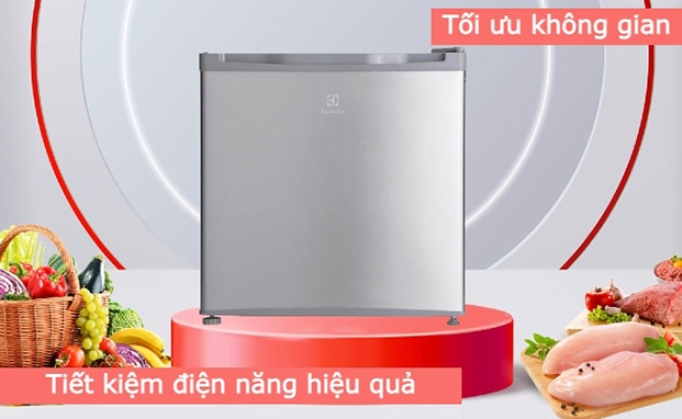 Tủ lạnh mini tốt #1 cho sinh viên Electrolux 45 lít EUM0500SB