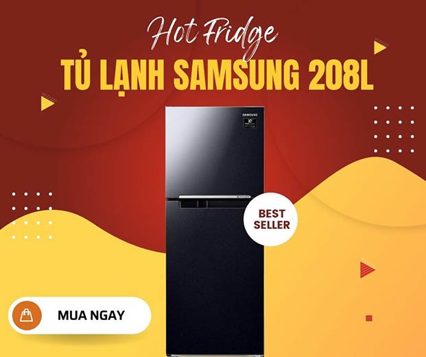 Tủ lạnh Nguyễn Kim Samsung 208L