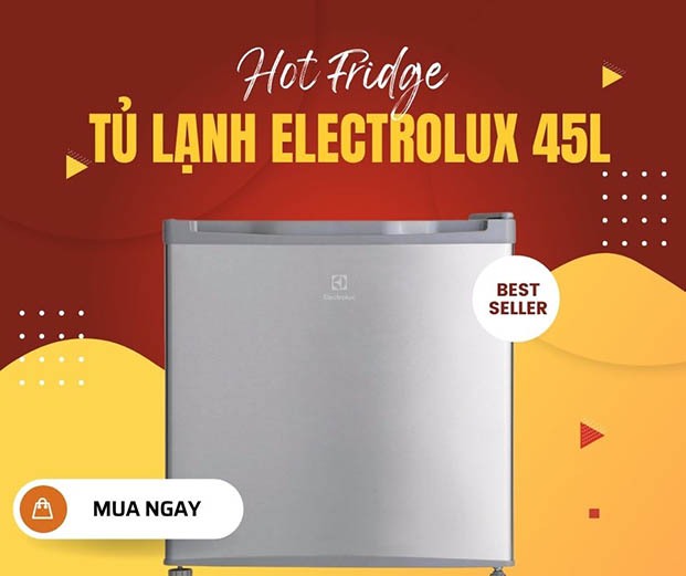 Tủ lạnh Nguyễn Kim Electrolux 45L