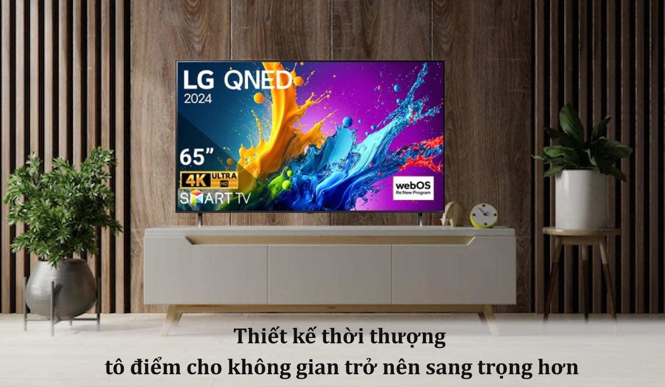 Smart Tivi QNED LG 4K 65 inch 65QNED80TSA