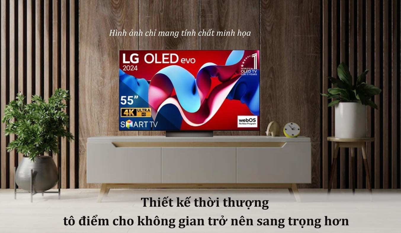 Smart Tivi OLED LG 4K 55 inch OLED55C4PSA