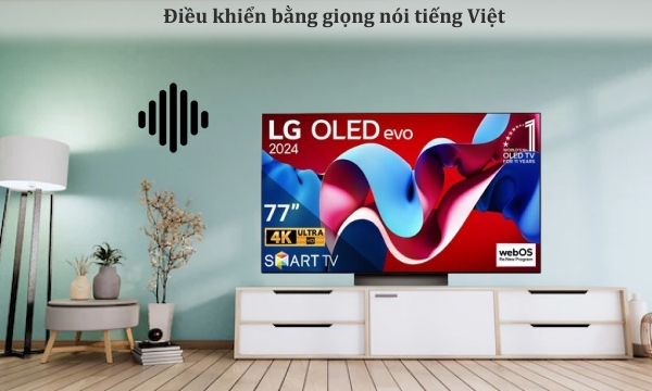 Smart Tivi OLED LG 4K 77 inch OLED77C4PSA