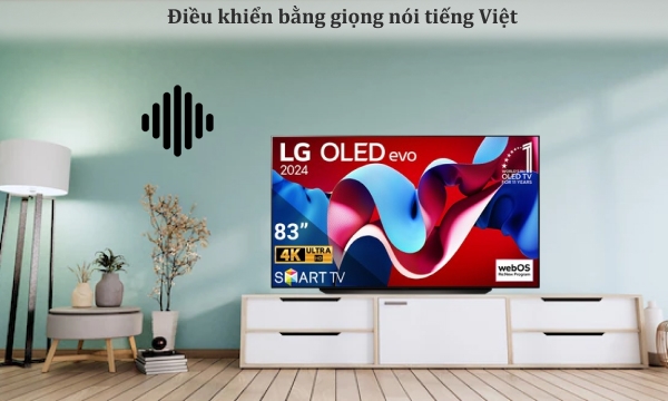 Smart Tivi OLED LG 4K 83 inch OLED83C4PSA