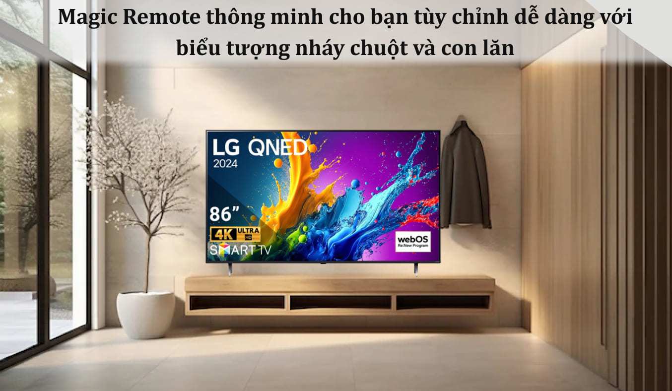 Smart Tivi QNED LG 4K 55 inch 55QNED86TSA