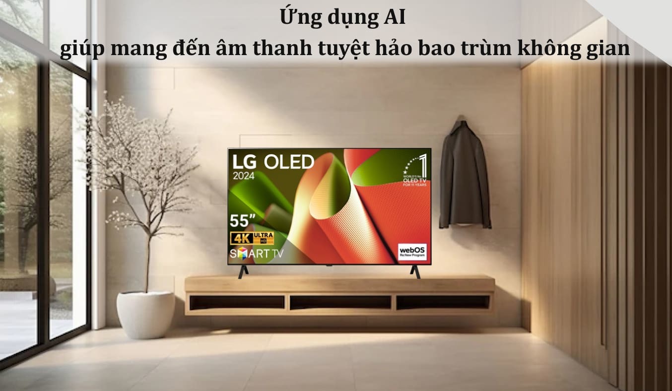 Smart Tivi OLED LG 4K 55 inch OLED55B4PSA