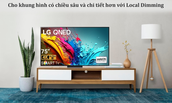 Smart Tivi QNED LG 4K 75 inch 75QNED75TSA