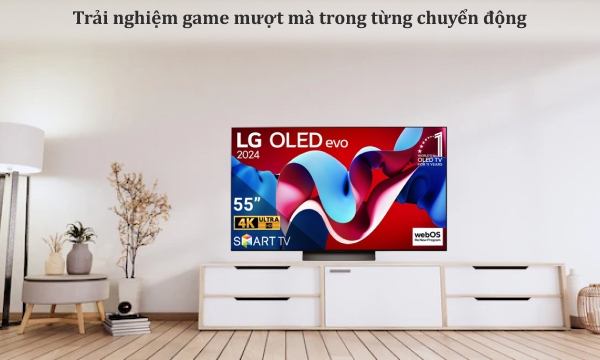 Smart Tivi OLED LG 4K 55 inch OLED55C4PSA