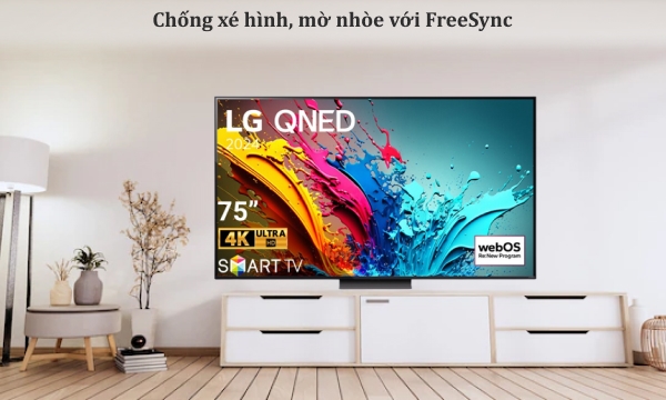 Smart Tivi QNED LG 4K 75 inch 75QNED75TSA