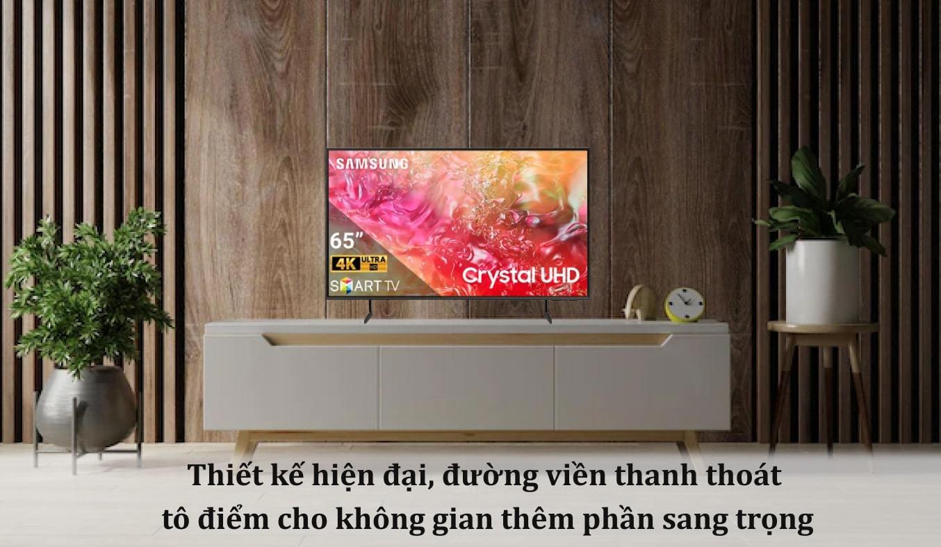 Smart Tivi Samsung 4K 65 inch UA65DU7700KXXV