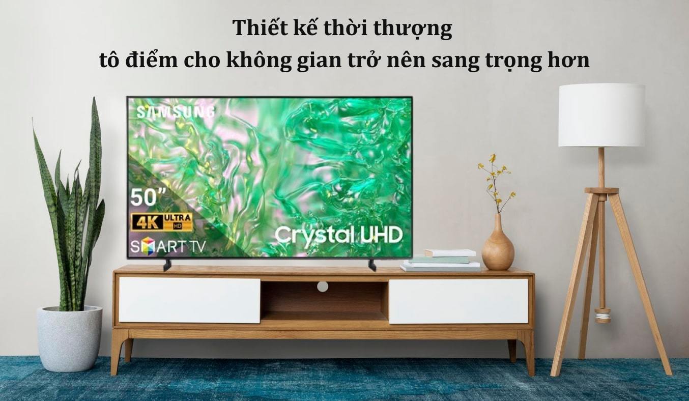 Smart Tivi Samsung 4K 50 inch UA50DU8000KXXV