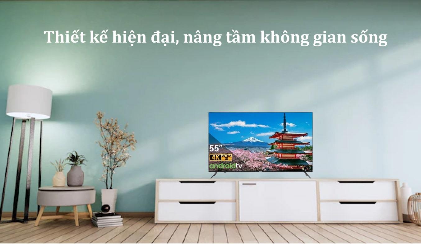 Android Tivi Sharp 4K 55 inch 4T-C55EK2X