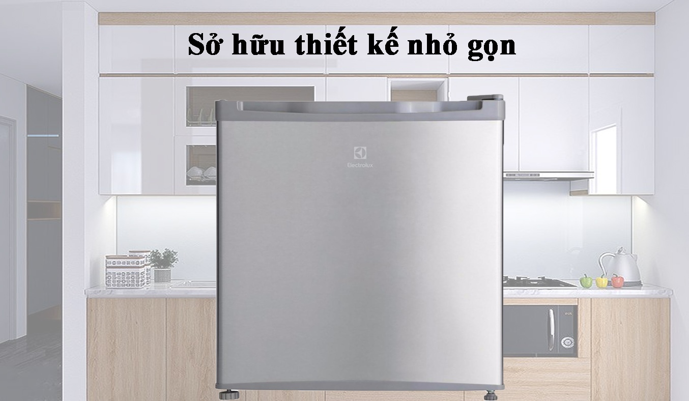 Tủ lạnh Electrolux 46 lít EUM0500SB thiết kế nhỏ gọn, hiện đại