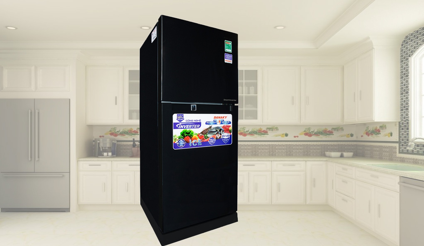 Tủ lạnh Sanaky Inverter 205 lít VH-209KD thiết kế kiểu dáng sang trọng